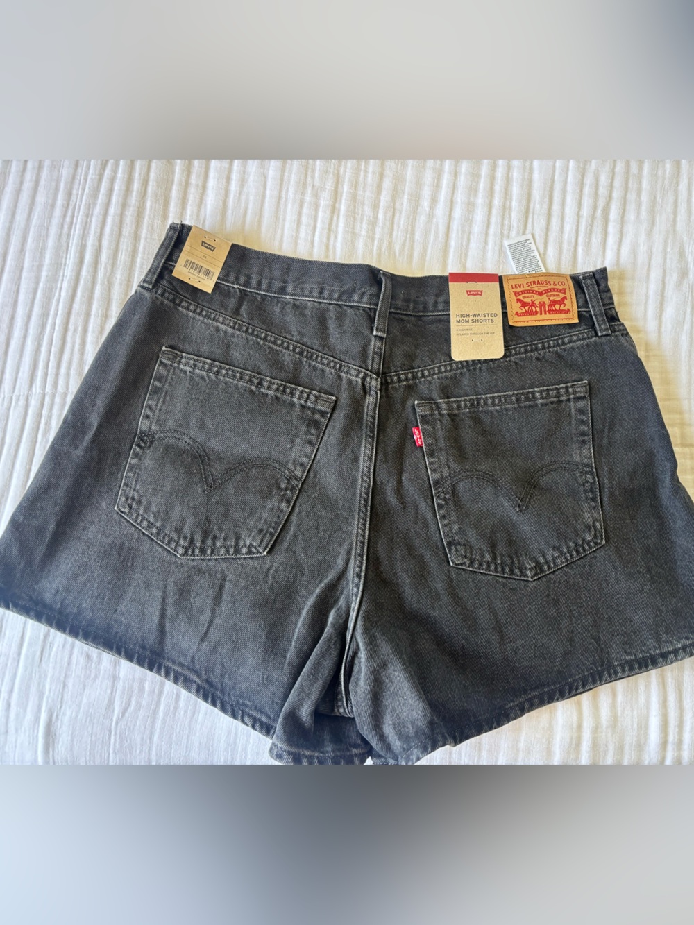Levi's Men's Relaxed Jeans Shorts - Charcoal Black Wash